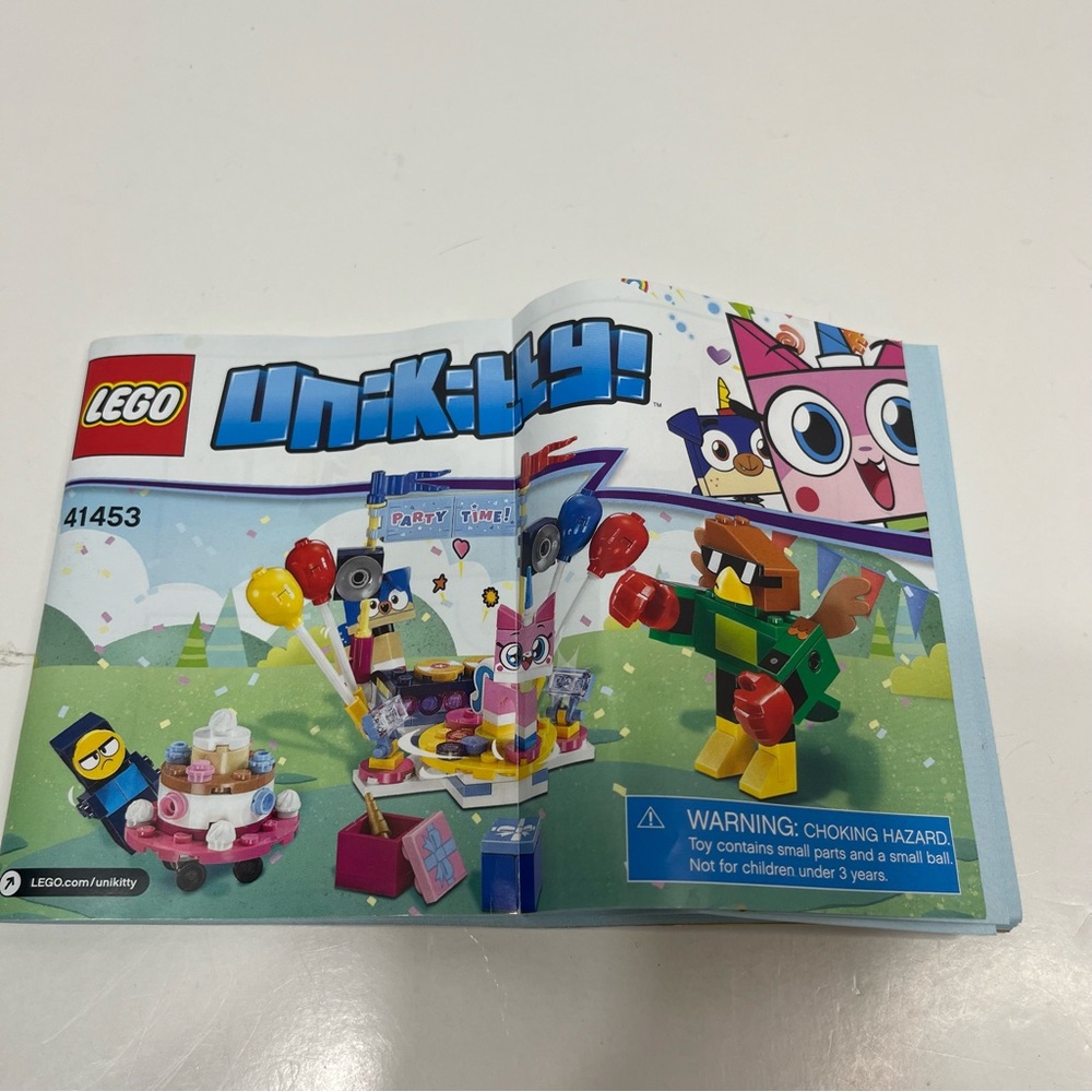 LEGO Unikitty instructions booklet only 41453